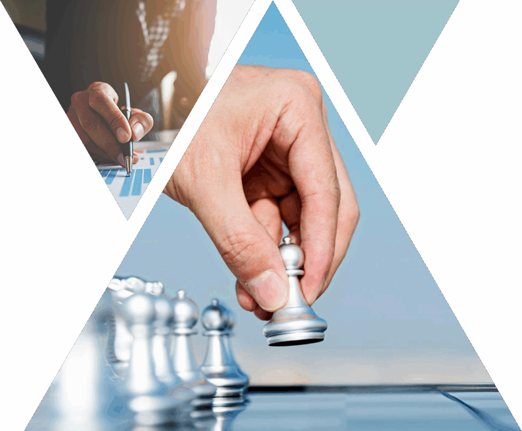 a hand placing a pawn on a chess board